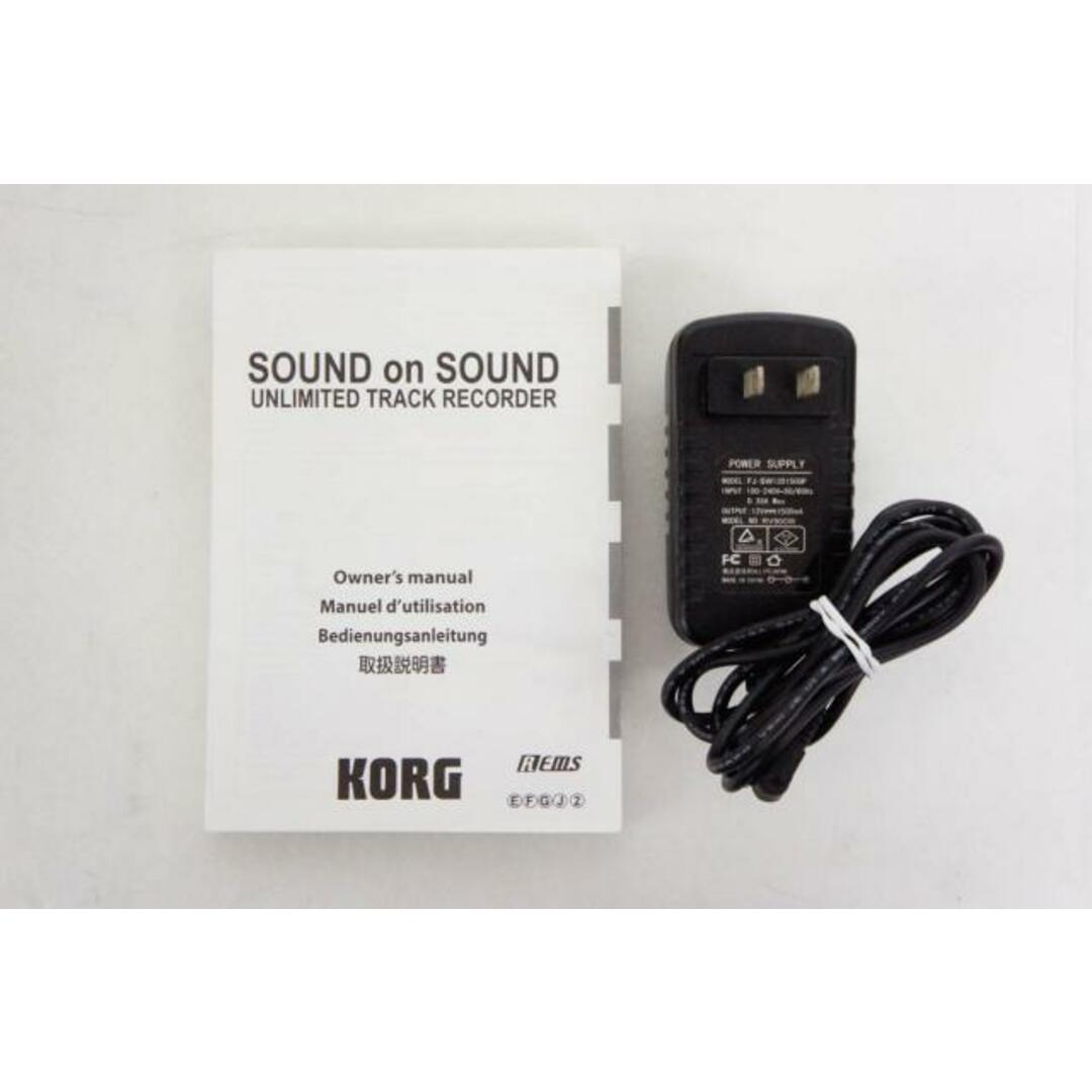 【中古】KORGコルグ 重ね録りハンディ・レコーダー SR1 Sound on Sound 楽器のDTM/DAW(その他)の商品写真
