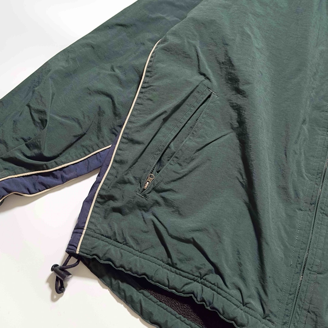 J.Crew(ジェイクルー)の90s j.crew sports warm up jacket green メンズのジャケット/アウター(ブルゾン)の商品写真