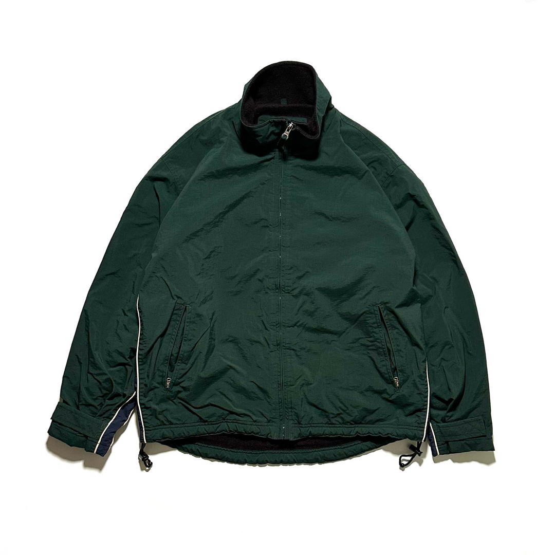 J.Crew(ジェイクルー)の90s j.crew sports warm up jacket green メンズのジャケット/アウター(ブルゾン)の商品写真