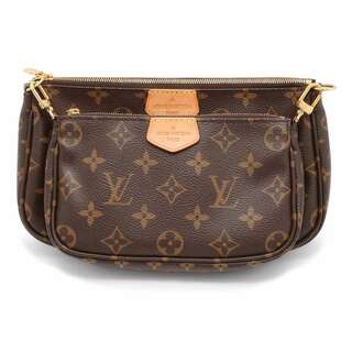 ルイヴィトン(LOUIS VUITTON)のルイヴィトン ショルダーバッグ モノグラム ミュルティ・ポシェット・アクセソワール M44813 LOUIS VUITTON アクセサリーポーチ(ショルダーバッグ)