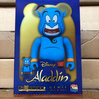 メディコムトイ(MEDICOM TOY)のBE@RBRICK  GENIE 100% & 400％　アラジン　ジーニー(その他)