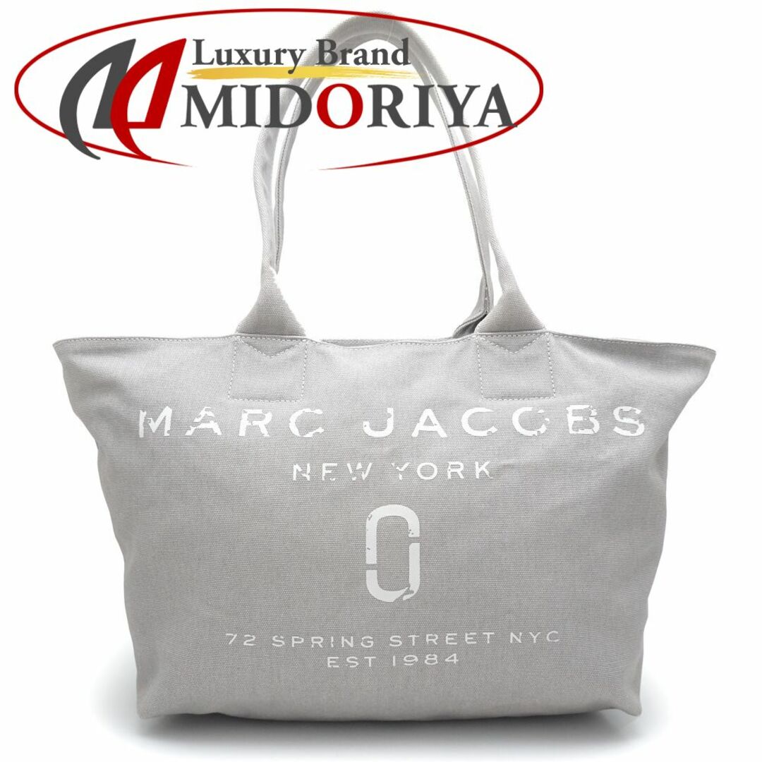 MARC JACOBS(マークジェイコブス)のMARC JACOBS マークジェイコブス トートバッグ キャンバス グレー/351217【中古】 レディースのバッグ(トートバッグ)の商品写真