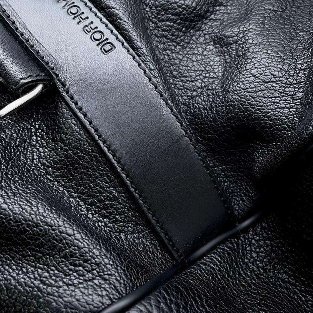Dior(ディオール)のディオール ボストンバッグ レザー Dior ディオールオム 2wayショルダー 旅行バッグ トラベル 黒 レディースのバッグ(その他)の商品写真