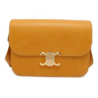 セリーヌ(celine)のセリーヌ ショルダーバッグ トリオンフ ミディアム レザー 187363 CELINE バッグ セール品(ショルダーバッグ)