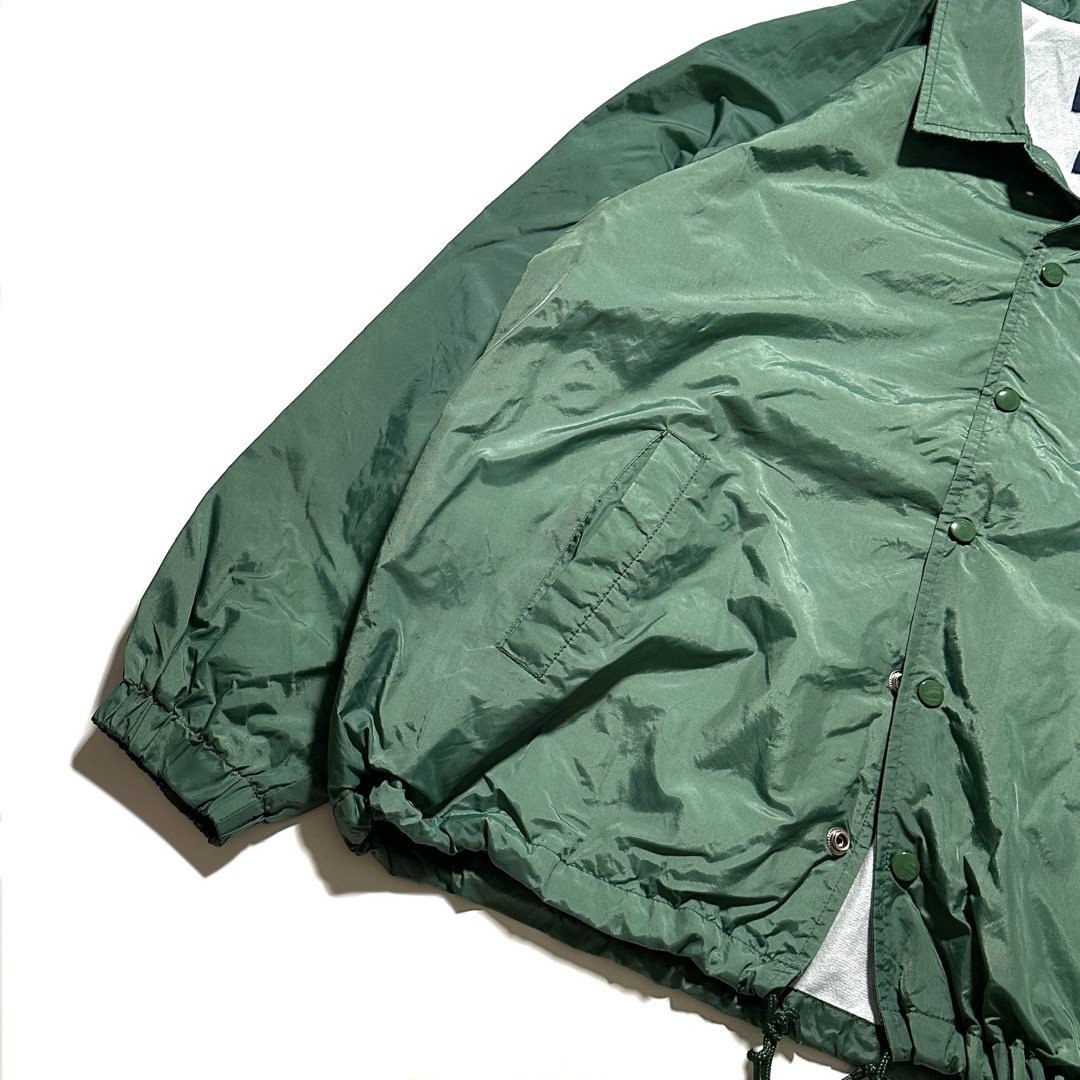 puritan nylon coach jacket green メンズのジャケット/アウター(ナイロンジャケット)の商品写真
