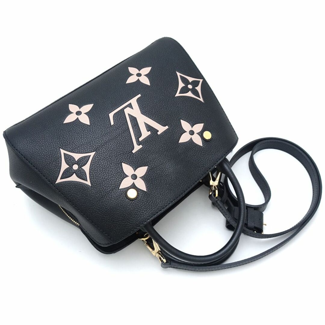 LOUIS VUITTON(ルイヴィトン)のLOUIS VUITTON ルイヴィトン モノグラム アンプラント モンテーニュBB M45778 2Wayバッグ ブラック ベージュ/351236【中古】 レディースのバッグ(その他)の商品写真