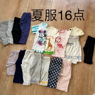 ディズニー(Disney)の女の子夏服90〜100(Tシャツ/カットソー)