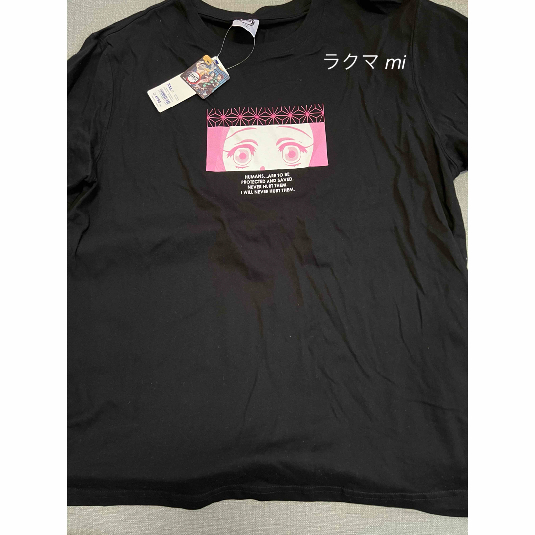 GU(ジーユー)の鬼滅の刃 竈門禰󠄀豆子 gu Tシャツ XXL レディースのトップス(Tシャツ(半袖/袖なし))の商品写真