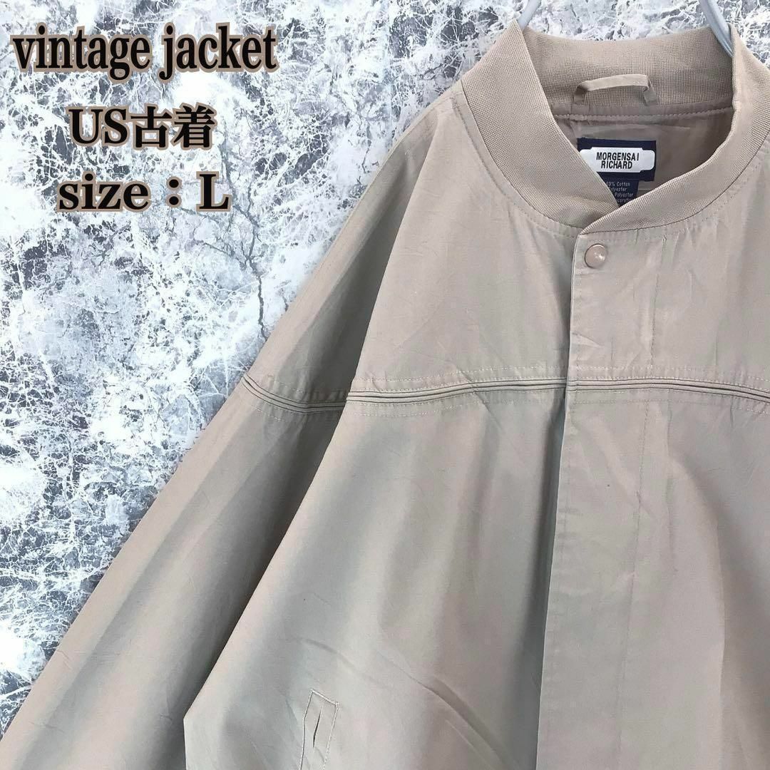 VINTAGE(ヴィンテージ)のS301 US古着ビンテージポリコットンジャケットスイングトップドリズラー希少 メンズのジャケット/アウター(その他)の商品写真