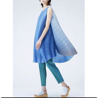 プリーツプリーズイッセイミヤケ(PLEATS PLEASE ISSEY MIYAKE)のプリーツプリーズpleats pleaseイッセイミヤケVEGE MIX2ワンピ(ロングワンピース/マキシワンピース)