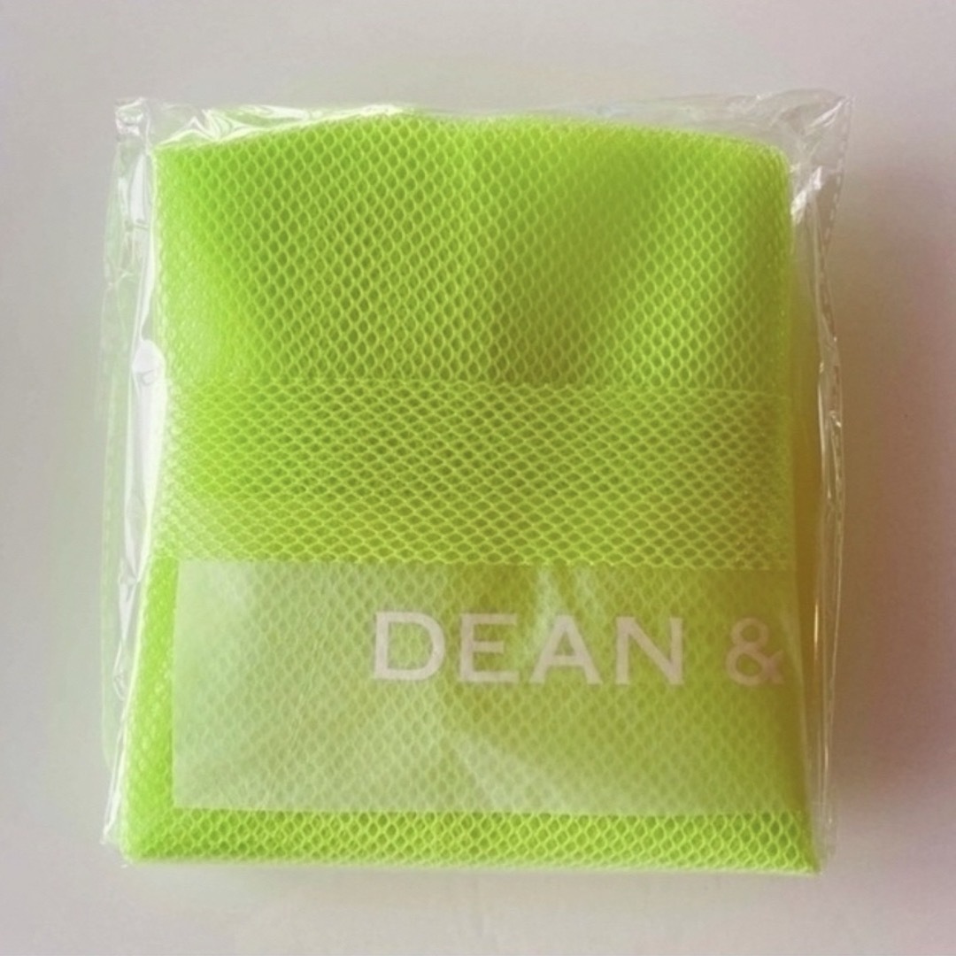 DEAN & DELUCA(ディーンアンドデルーカ)のDEAN&DELUCAショッピングバッグEVAライムグリーン  レディースのバッグ(ショップ袋)の商品写真