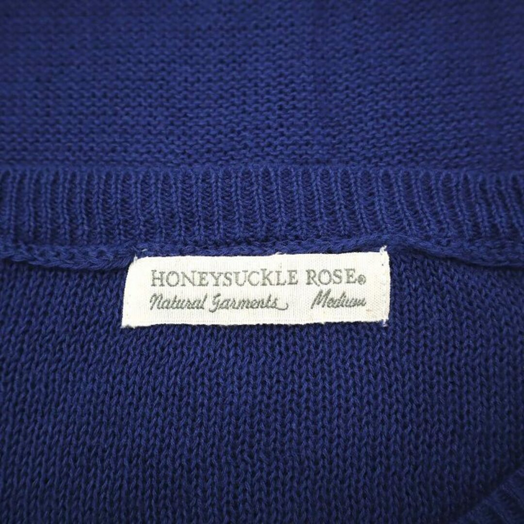 HONEYSUCKLE ROSE(ハニーサックルローズ)のハニーサックルローズ Honeysuckle Rose 半袖 サマーニット M レディースのトップス(ニット/セーター)の商品写真