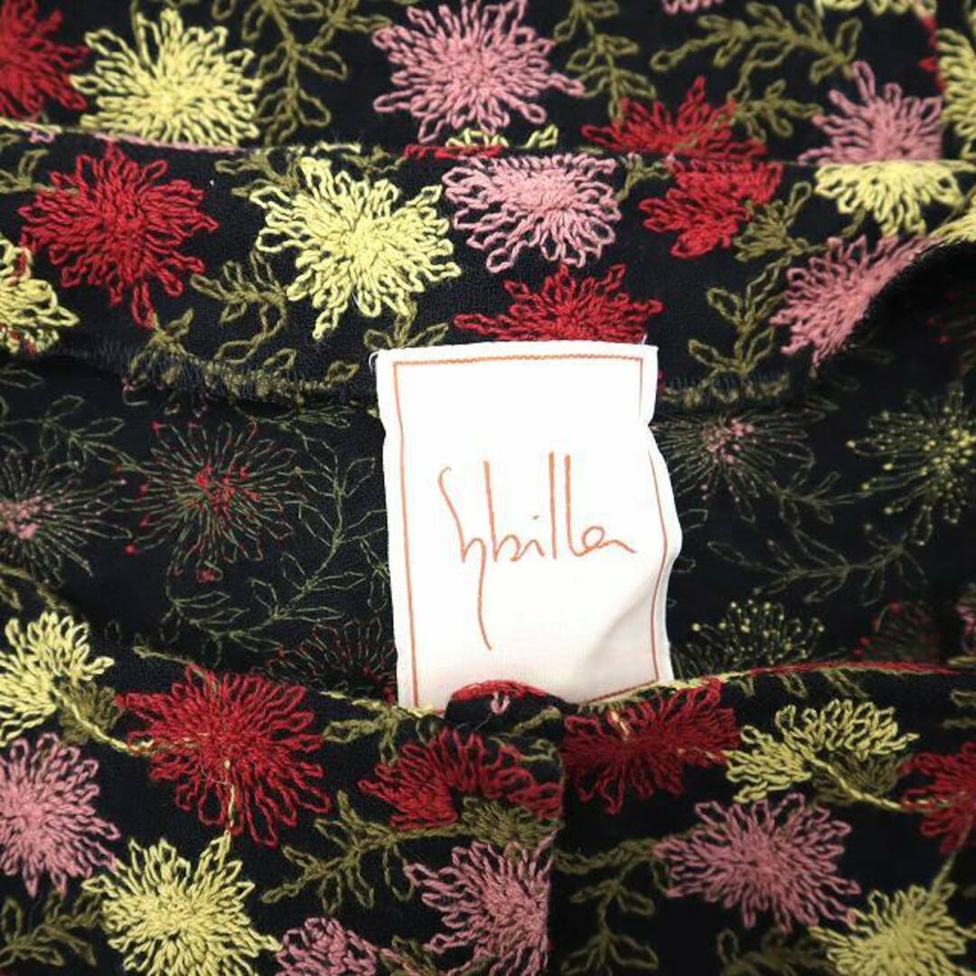 Sybilla(シビラ)のシビラ SYBILLA フラワー刺繍 ウール シャツ レディースのトップス(その他)の商品写真