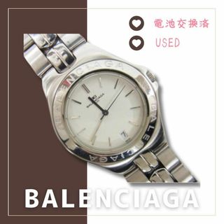 Balenciaga - 美品 バレンシアガ BALENCIAGA 腕時計 クォーツ メンズ レディース 