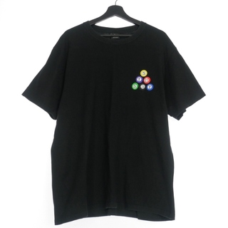 ステューシー(STUSSY)のステューシー STUSSY ビリヤード 8ボール Tシャツ 半袖 L ブラック(Tシャツ/カットソー(半袖/袖なし))