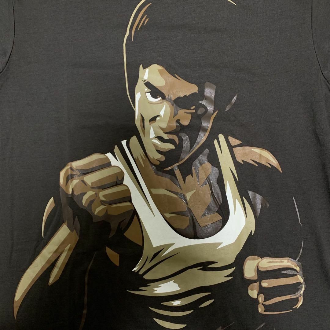 【Bruce Lee】ブルースリー Tシャツ Mサイズ 燃えよドラゴン メンズのトップス(Tシャツ/カットソー(半袖/袖なし))の商品写真