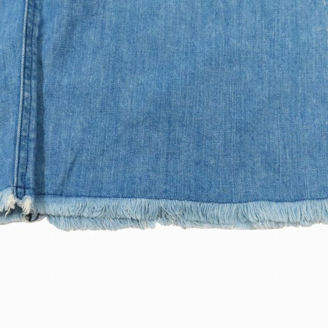 YANUK(ヤヌーク)のヤヌーク YANUK デニム ジーンズ セミタイトスカート ロング マキシ丈 レディースのスカート(ロングスカート)の商品写真