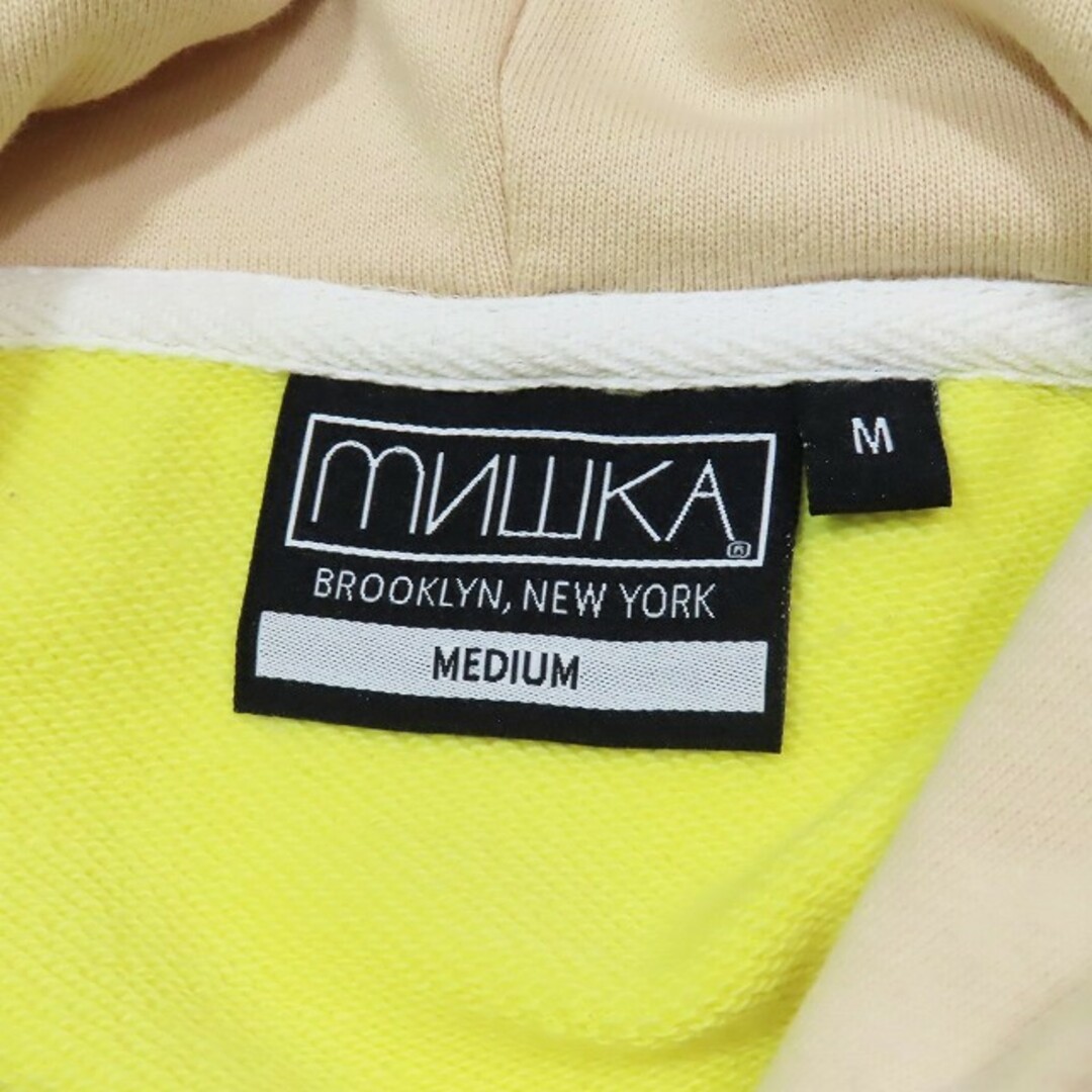 MISHKA(ミシカ)のミシカ MISHKA スウェット パーカー 長袖 カットソー プルオーバー メンズのトップス(パーカー)の商品写真