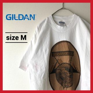 GILDAN - 90s 古着 ギルダン Tシャツ 白T 1900 ゆるダボ M