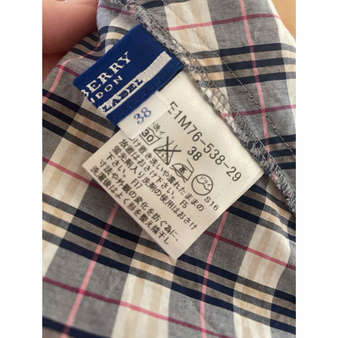 BURBERRY BLUE LABEL(バーバリーブルーレーベル)のBurberryブルーレーベル レディースのトップス(シャツ/ブラウス(半袖/袖なし))の商品写真