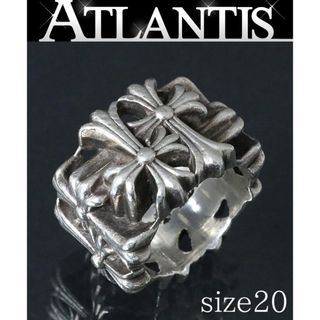 Chrome Hearts - CHROME HEARTS 銀座店 クロムハーツ セメタリースクエアリング 指輪 シルバー SV925 約20号 95032