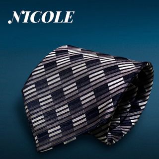 NICOLE - ネクタイ ニコルネクタイ 絹100%ネクタイ NICOLE 汚れあり