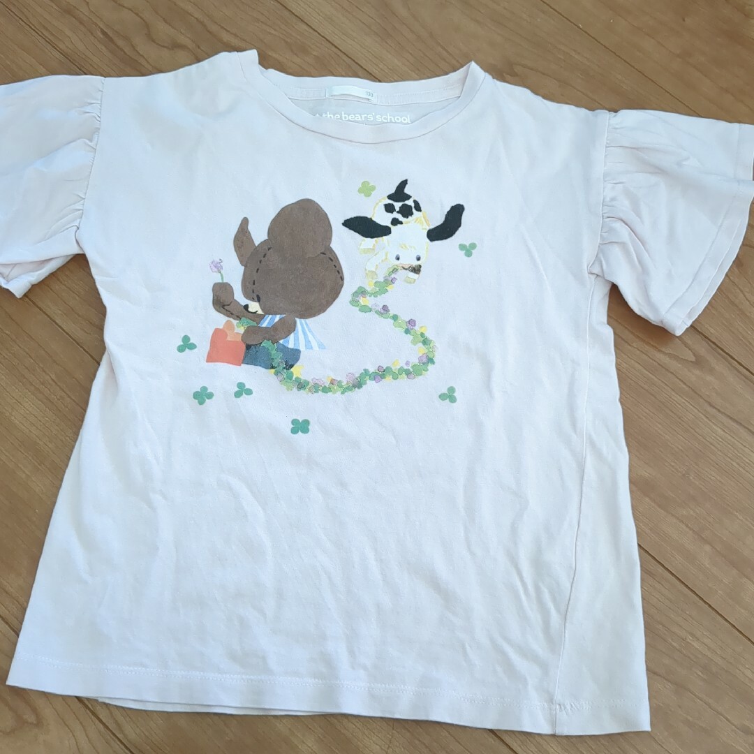 GU(ジーユー)のGU　130 キッズ/ベビー/マタニティのキッズ服女の子用(90cm~)(Tシャツ/カットソー)の商品写真