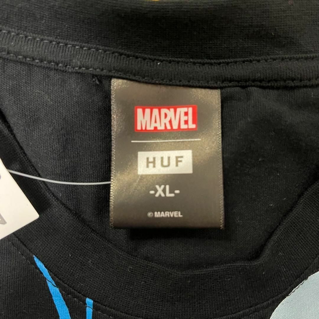 HUF(ハフ)の【HUF】HUF×MARVEL VENOM Tシャツ ハフマーベルベノム　XL メンズのトップス(Tシャツ/カットソー(半袖/袖なし))の商品写真