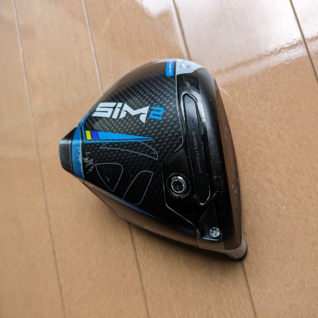 TaylorMade(テーラーメイド)の【ジャンク品】テーラーメイド SIM2ドライバーヘッド スポーツ/アウトドアのゴルフ(クラブ)の商品写真