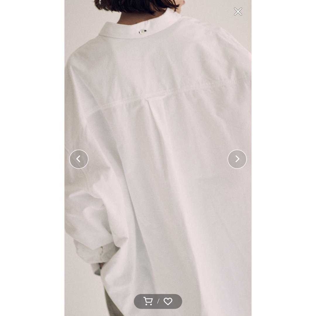 SEA(シー)のSEA・VINTAGE 起毛 B.Dシャツ レディースのトップス(シャツ/ブラウス(長袖/七分))の商品写真