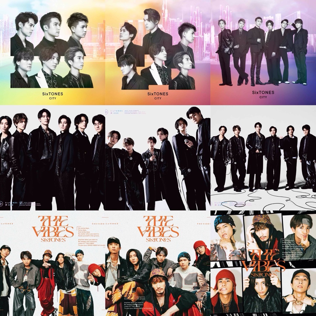 SixTONES CD アルバム まとめ売り セット 歴代 コンプリート 3形態 SixTONES CD アルバム まとめ売り セット 歴代 コンプリート 3形態