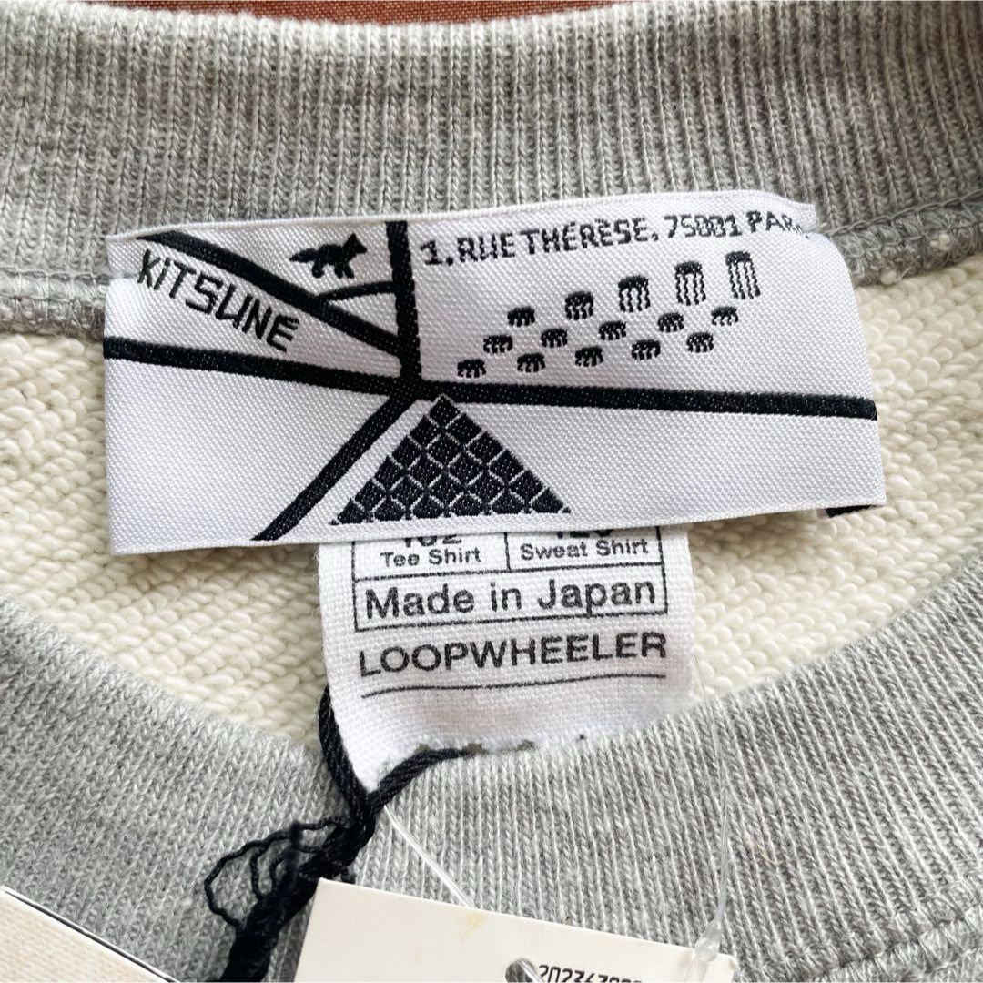 MAISON KITSUNE'(メゾンキツネ)のレア 未着用 LW02 masion kitsune x loopwheeler メンズのトップス(スウェット)の商品写真