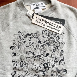 メゾンキツネ(MAISON KITSUNE')のレア 未着用 LW02 masion kitsune x loopwheeler(スウェット)