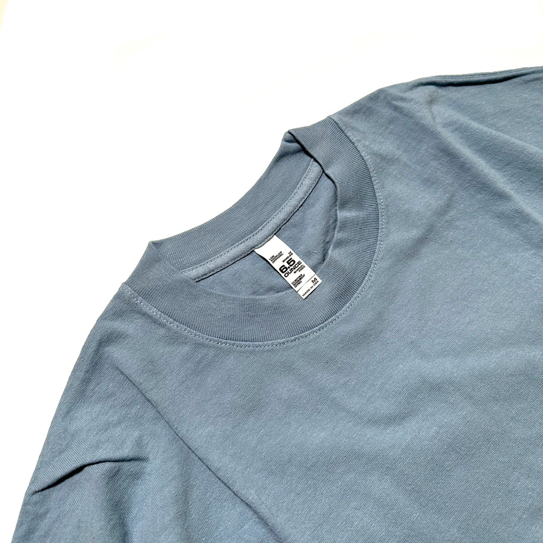 LOS ANGELES APPAREL(ロサンゼルスアパレル)のlos Angeles apparel S/S Tee clear blue メンズのトップス(Tシャツ/カットソー(半袖/袖なし))の商品写真