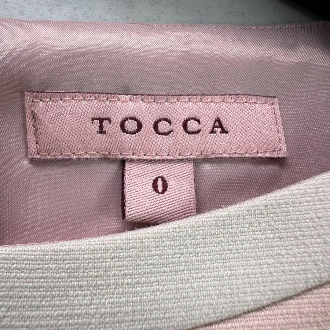 TOCCA(トッカ)のTOCCA トッカ　NUMBER ウエストリボン　ドレス　フォーマルワンピース レディースのワンピース(ひざ丈ワンピース)の商品写真