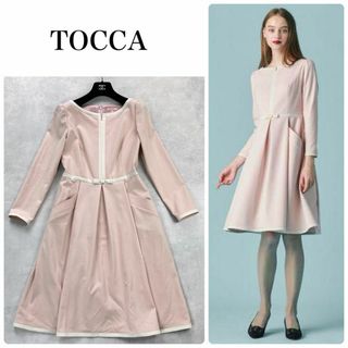 TOCCA - TOCCA トッカ　NUMBER ウエストリボン　ドレス　フォーマルワンピース