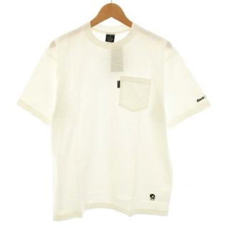 バックチャンネル(Back Channel)のBACK CHANNEL ONE POINT POCKET T 半袖 M 白(Tシャツ/カットソー(半袖/袖なし))