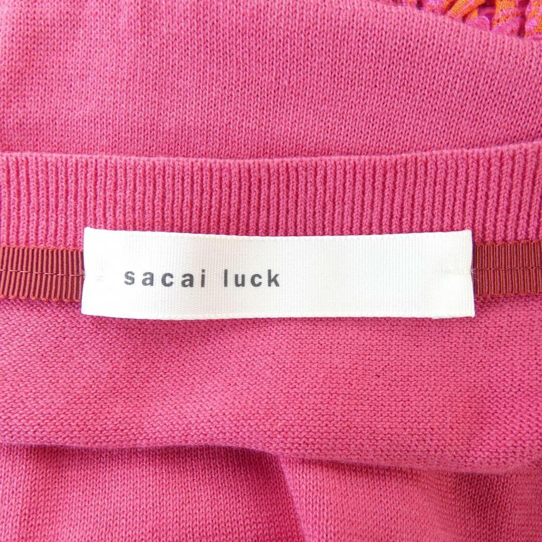 sacai luck(サカイラック)のサカイラック sacai luck ワンピース レディースのワンピース(ひざ丈ワンピース)の商品写真