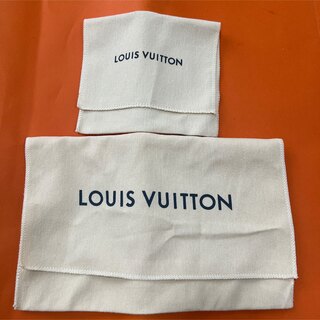 ルイヴィトン(LOUIS VUITTON)のルイヴィトン　LOUISVUITTON　保存袋　2枚　長財布　折り財布　布(その他)
