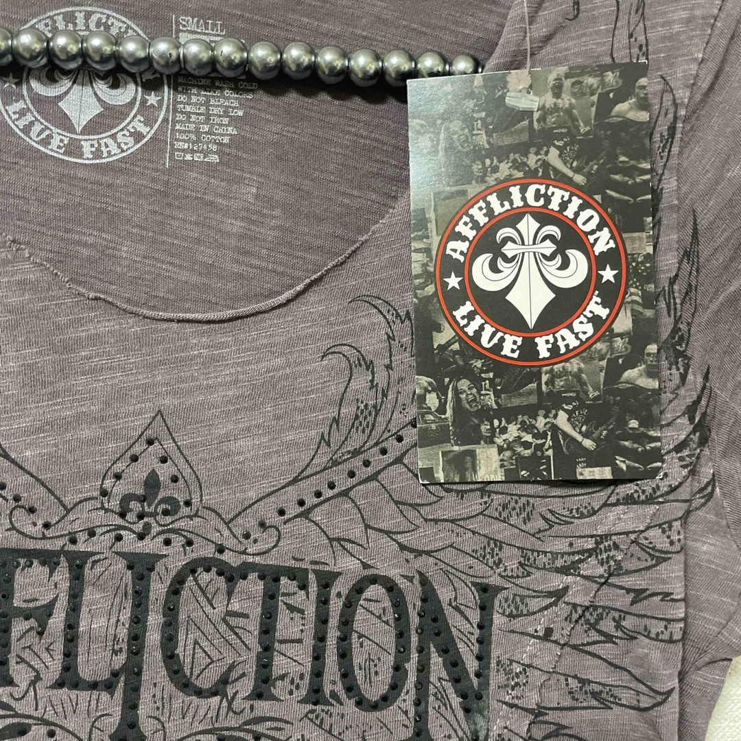 AFFLICTION LORIELLE Tシャツ 新品 Sサイズ アフリクション トップス AFFLICTION LORIELLE Tシャツ 新品 Sサイズ アフリクション トップス