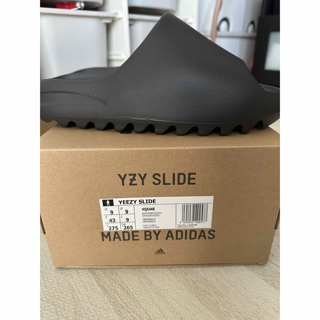 adidas(アディダス)のadidas YEEZY Slide Onyx 27.5cm メンズの靴/シューズ(サンダル)の商品写真