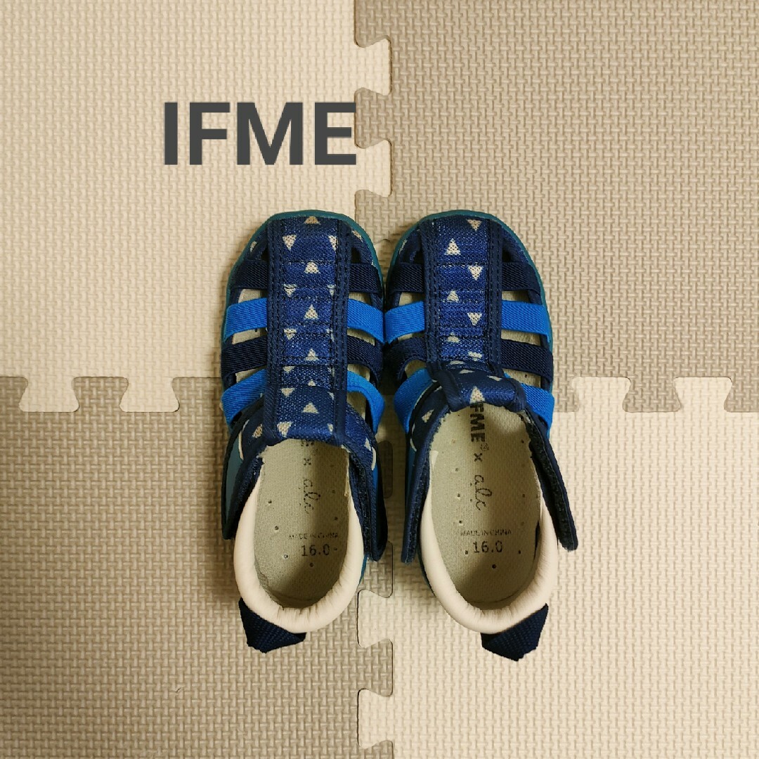 IFME(イフミー)のIFME アプレレクールコラボ サンダル　16.0 キッズ/ベビー/マタニティのキッズ靴/シューズ(15cm~)(サンダル)の商品写真