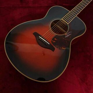 【8104】 YAMAHA FS720S サンバースト系 赤 ヤマハ(アコースティックギター)