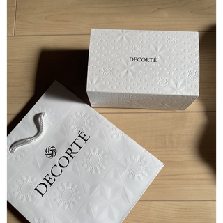 COSME DECORTE - デコルテ　ラッピング箱　紙袋セット