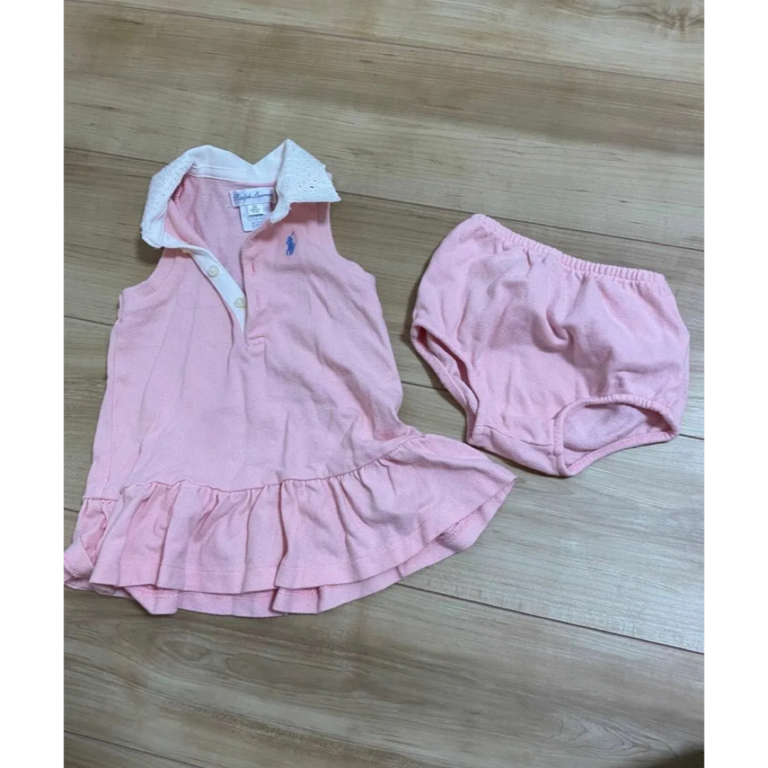 Ralph Lauren(ラルフローレン)のラルフローレン　Ralph Lauren 女の子 ワンピース キッズ/ベビー/マタニティのベビー服(~85cm)(ワンピース)の商品写真