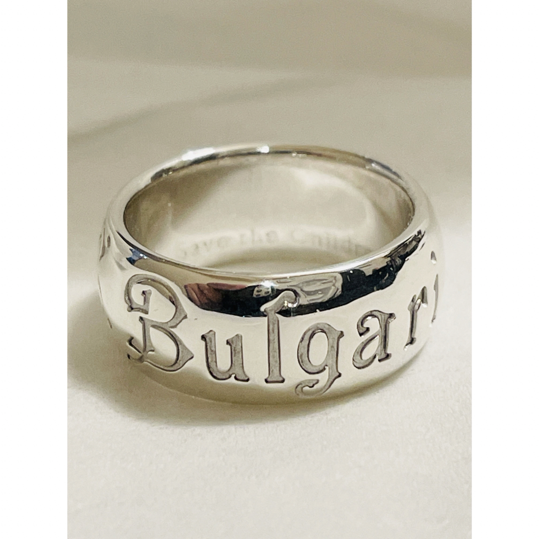 BVLGARI(ブルガリ)のブルガリ　リング 指輪 9号 磨き済 美品　セーブザチルドレン レディースのアクセサリー(リング(指輪))の商品写真