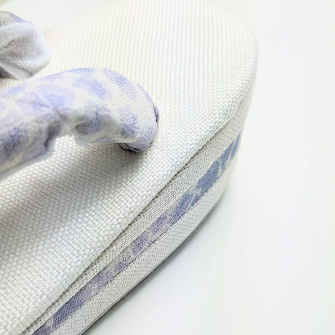 和装 草履 亜麻草履 夏用 カジュアル 白 フリーサイズ w43-5 レディースの靴/シューズ(下駄/草履)の商品写真