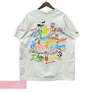 クロムハーツ(Chrome Hearts)のCHROME HEARTS×MATTY BOY 2021SS PPO BRAIN Tee クロムハーツ×マッティボーイ ブレインTシャツ 半袖カットソー 胸ポケット ロゴプリント グレー サイズM【240516】【中古-A】【me04】(Tシャツ/カットソー(半袖/袖なし))