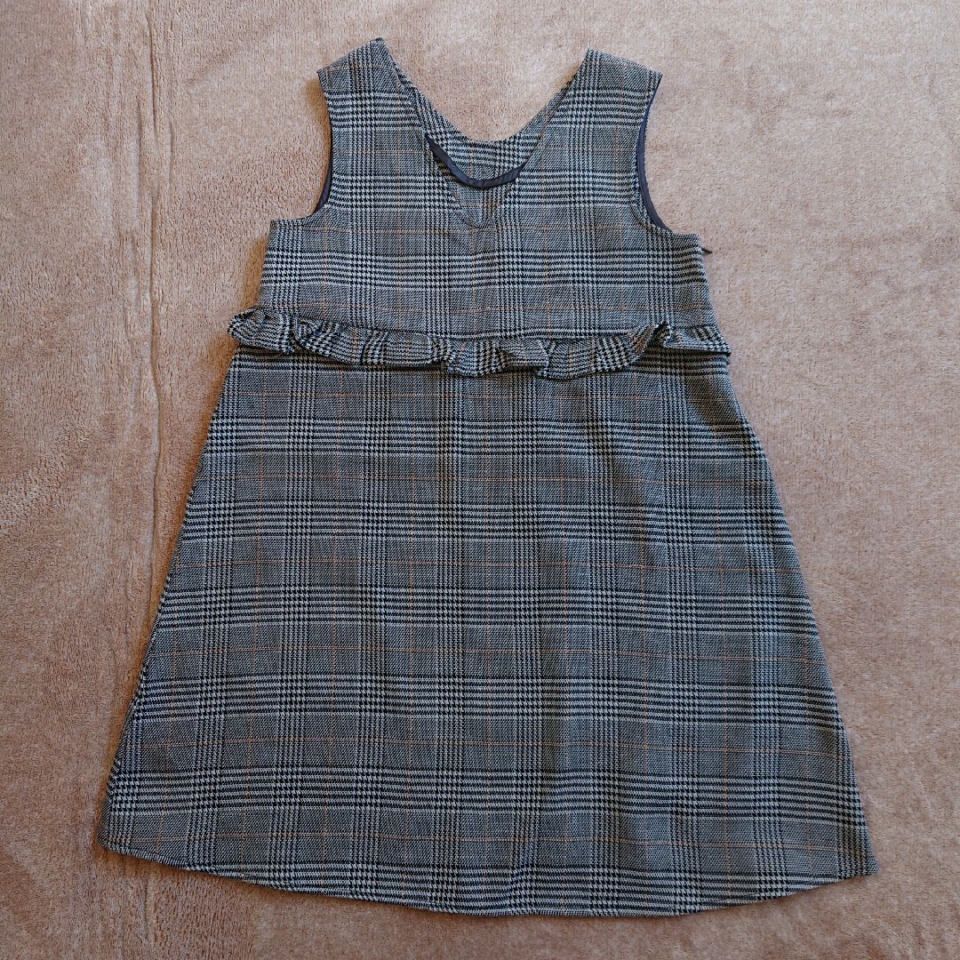 ノースリーブワンピース＊130cm キッズ/ベビー/マタニティのキッズ服女の子用(90cm~)(ワンピース)の商品写真