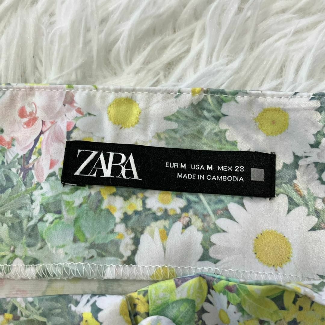 ZARA(ザラ)のZARA ザラ ハイウエスト#ローラルプリントペンシルスカート レディースのスカート(ロングスカート)の商品写真